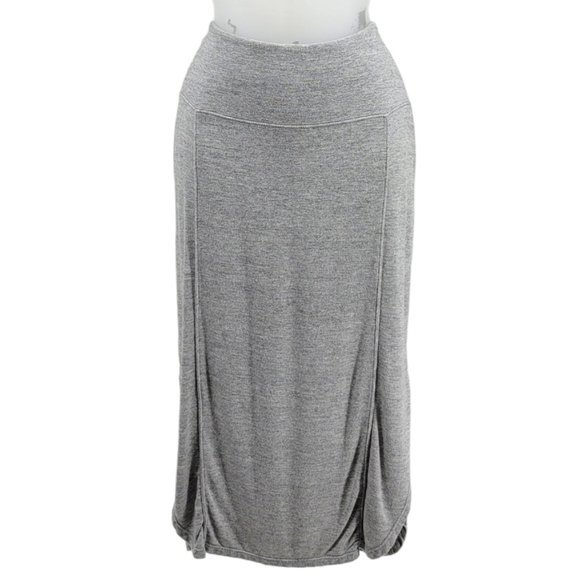 Athleta Gray Heather Coaster Skirt With Side Slits Size M - Picture 14 of 14